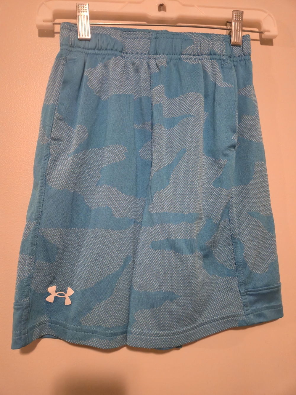 Under Armour Boy's Blue Athletic Shorts